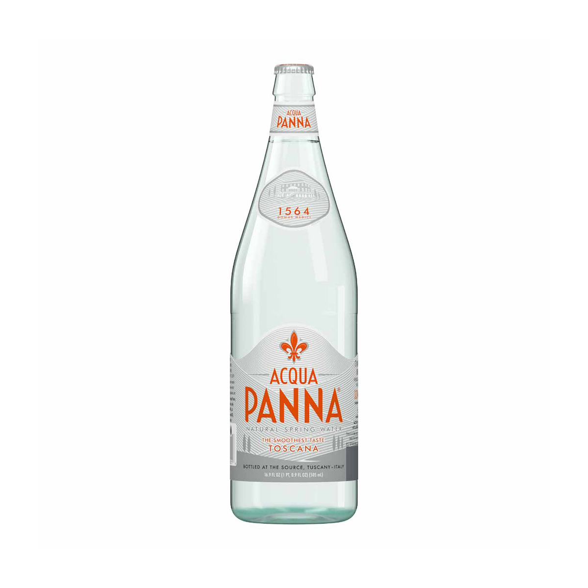 Aguas y Bebida-Acqua Panna-Agua Natural Mineral 505ml