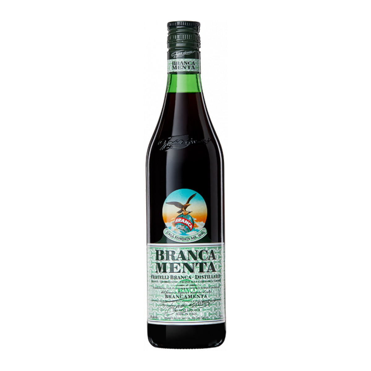 El Licor Branca Menta es una variante del tradicional Fernet Branca, reconocido por su sabor distintivo y propiedades digestivas. Este licor se presenta en una botella de 750 ml y destaca por su intenso aroma y sabor a menta, complementado por una mezcla secreta de más de 40 hierbas y especias. El Licor Branca Menta es apreciado por su versatilidad y capacidad para aportar un toque fresco y distintivo a diversas bebidas y cócteles.