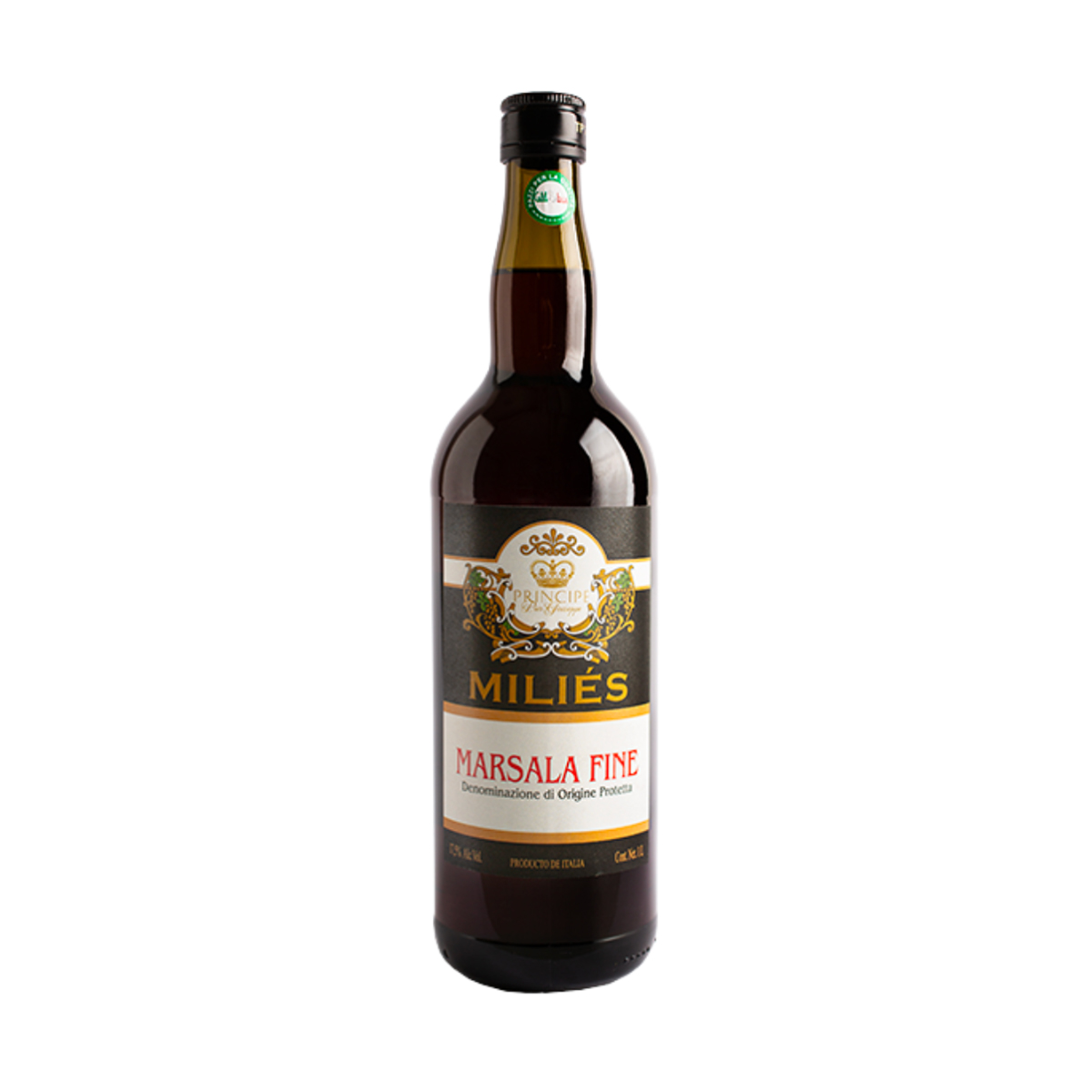El Marsala Fine Seco DOP de la marca Stramare es un vino generoso italiano originario de la región de Marsala, en Sicilia. Este vino se caracteriza por su sabor seco y equilibrado, resultado de la combinación de uvas autóctonas sicilianas. El Marsala Fine Seco DOP de Stramare es una opción versátil y de alta calidad para quienes buscan un vino que combine tradición, sabor y autenticidad en cada sorbo.
