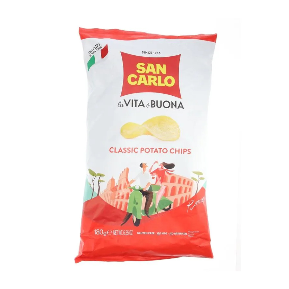 Snacks-San Carlo-Papas Clasicas 180gr
